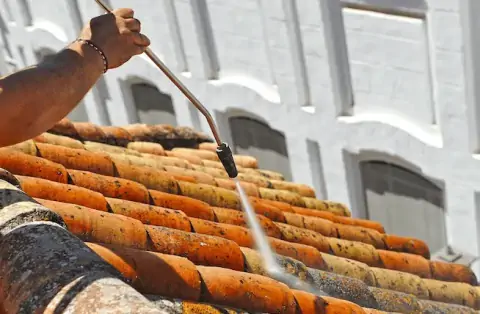 Nettoyage de toitures - Vieussan